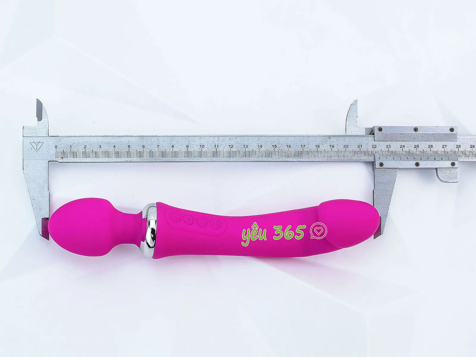 Máy massage điểm G rung 2 đầu Double End ấm nóng pin sạc