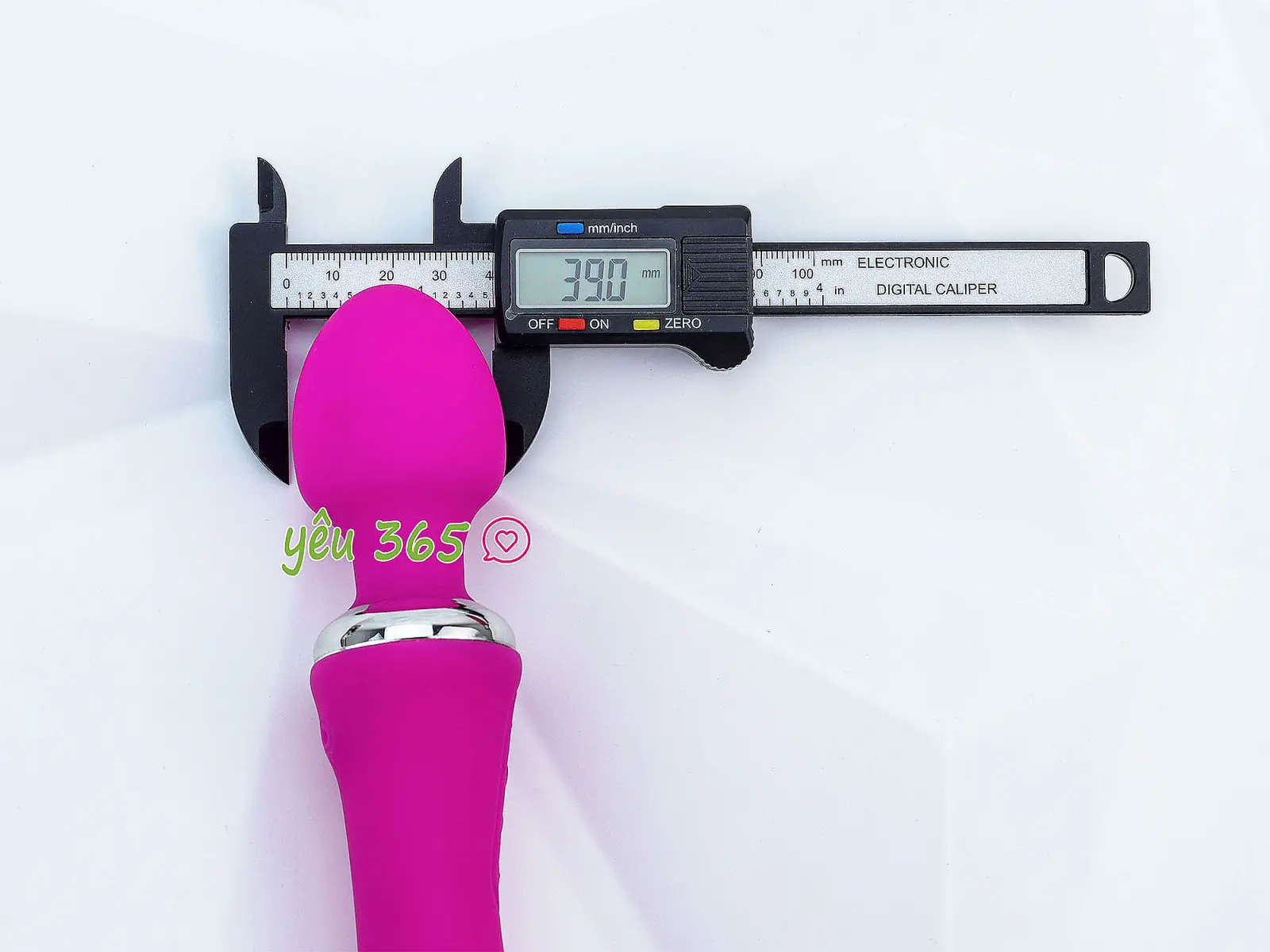 Máy massage điểm G rung 2 đầu Double End ấm nóng pin sạc