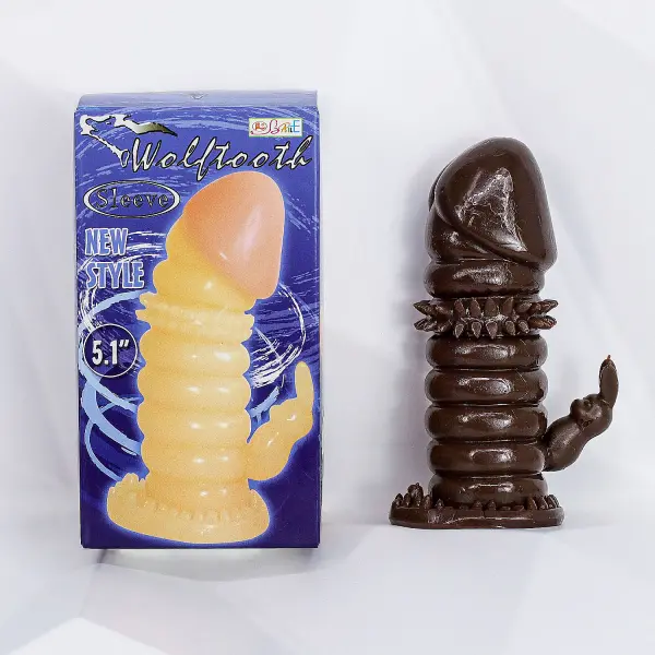 Sex toy bao cao su đôn dên siêu mềm gai có nhánh