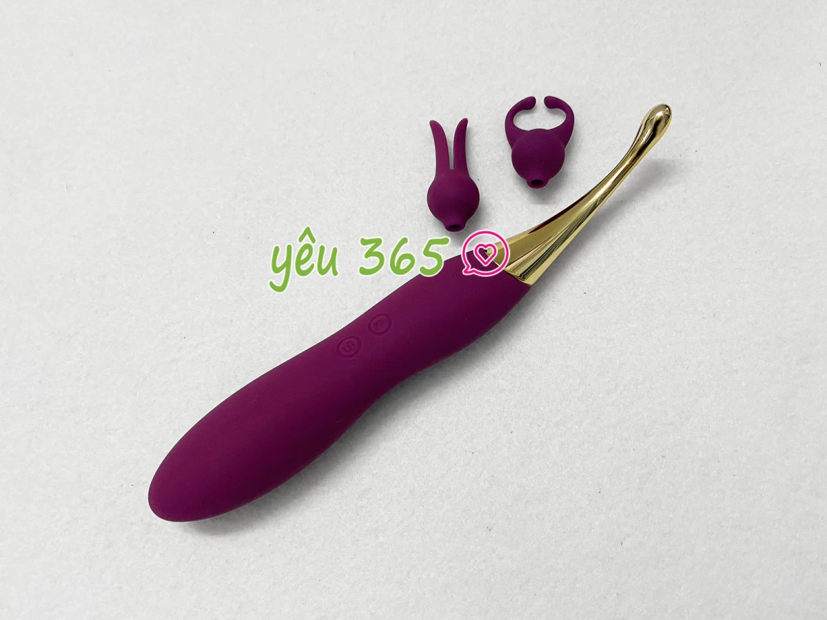 Máy massage điểm G cao cấp Svakom Beatrice 2 đầu rung phụ kiện