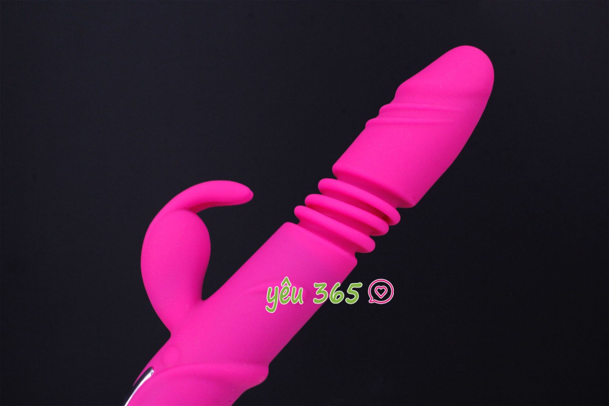 Dương vật giả rung thụt, phát nhiệt Rabbit Vibrator 8