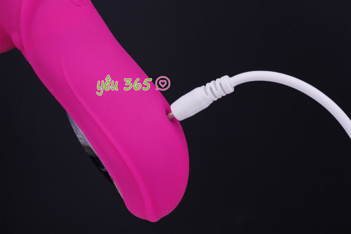 Dương vật giả rung thụt, phát nhiệt Rabbit Vibrator 12