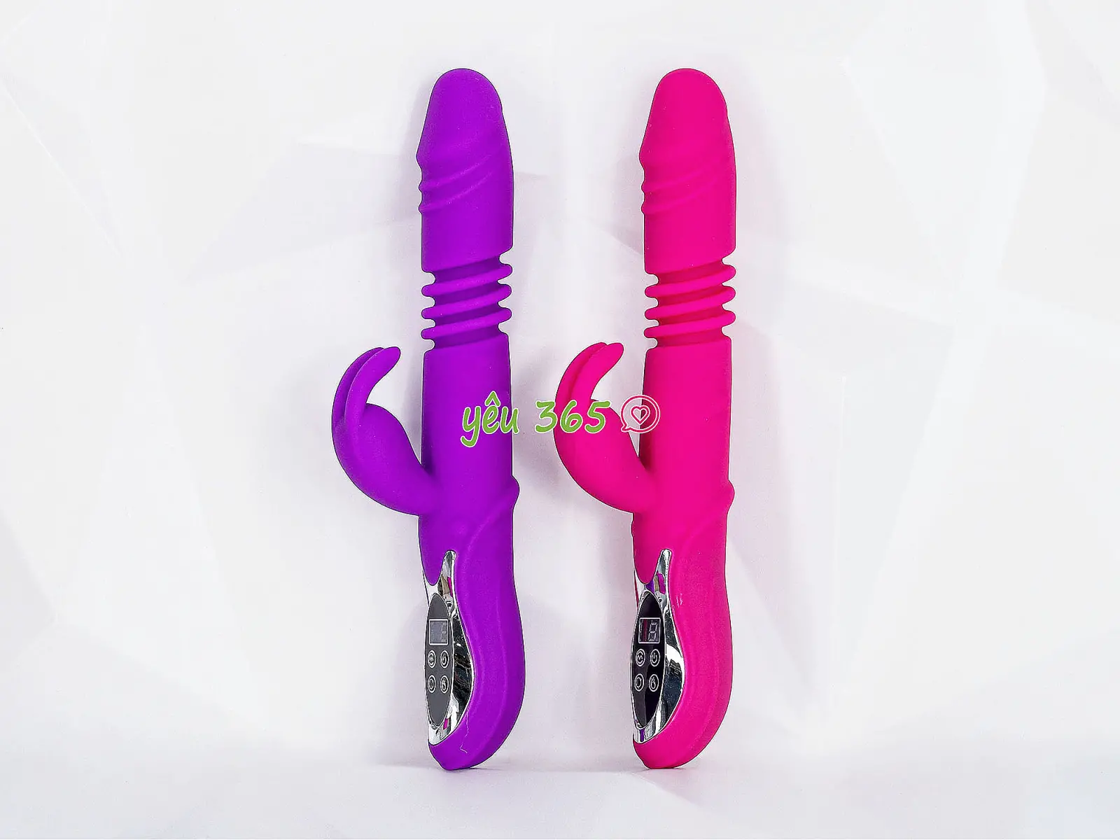 Dương vật giả rung thụt, phát nhiệt Rabbit Vibrator