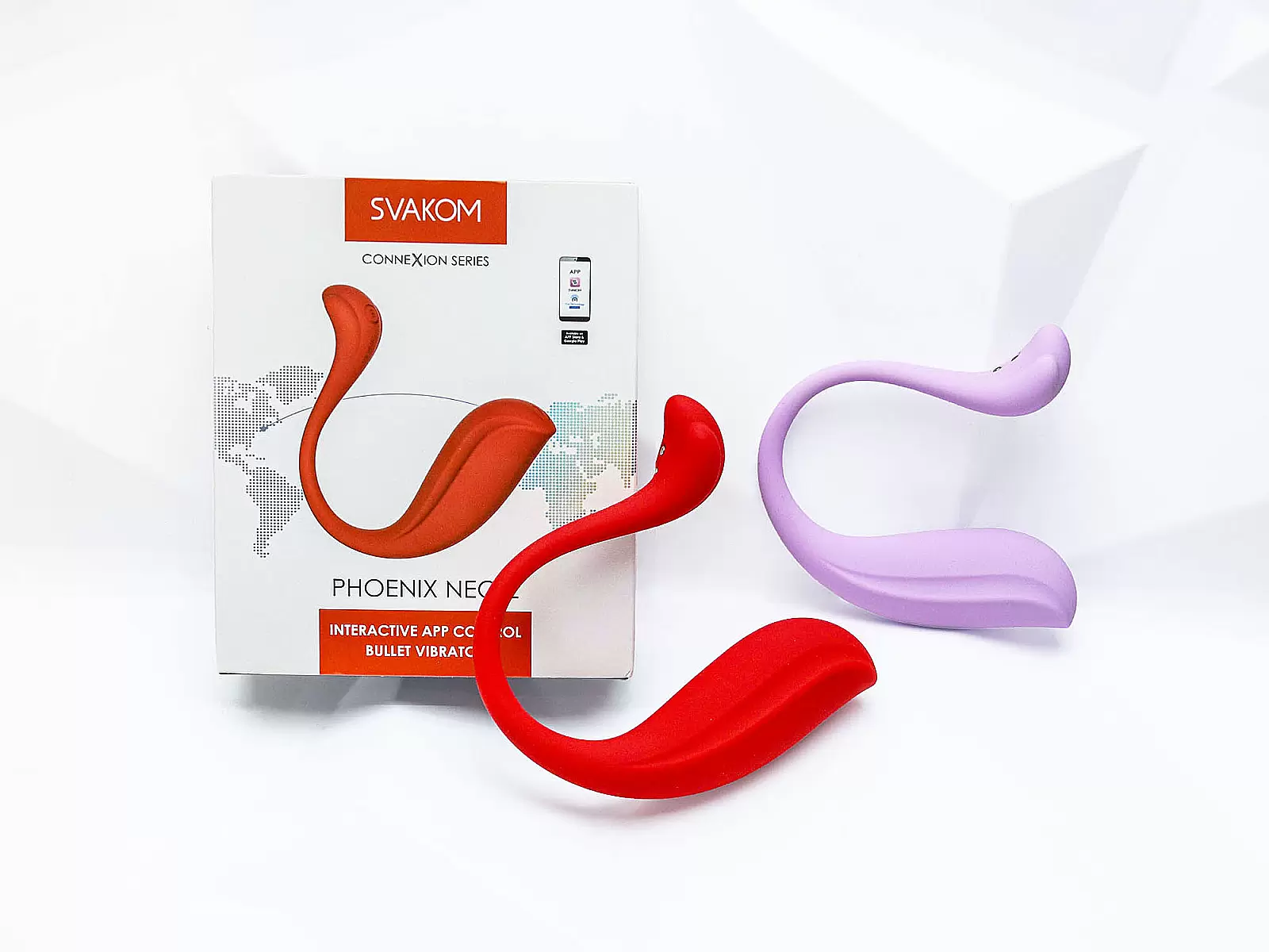 Thiết bị trứng Svakom Phoenix Neo 2 - điều khiển không dây toàn cầu qua App mini