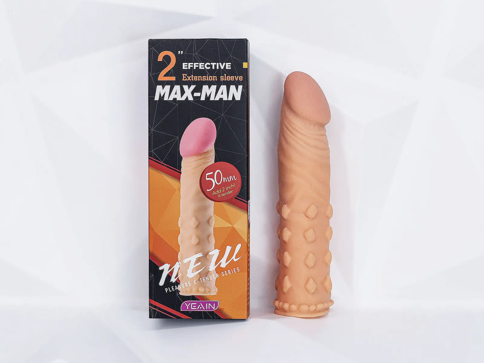 Bao cao su đôn dên Max Man đôn 5cm pin sạc đặc biệt