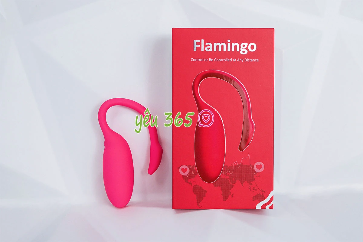 Trứng rung tình yêu thiên nga Flamingo sử dụng Smartphone ➩ Chính hãng