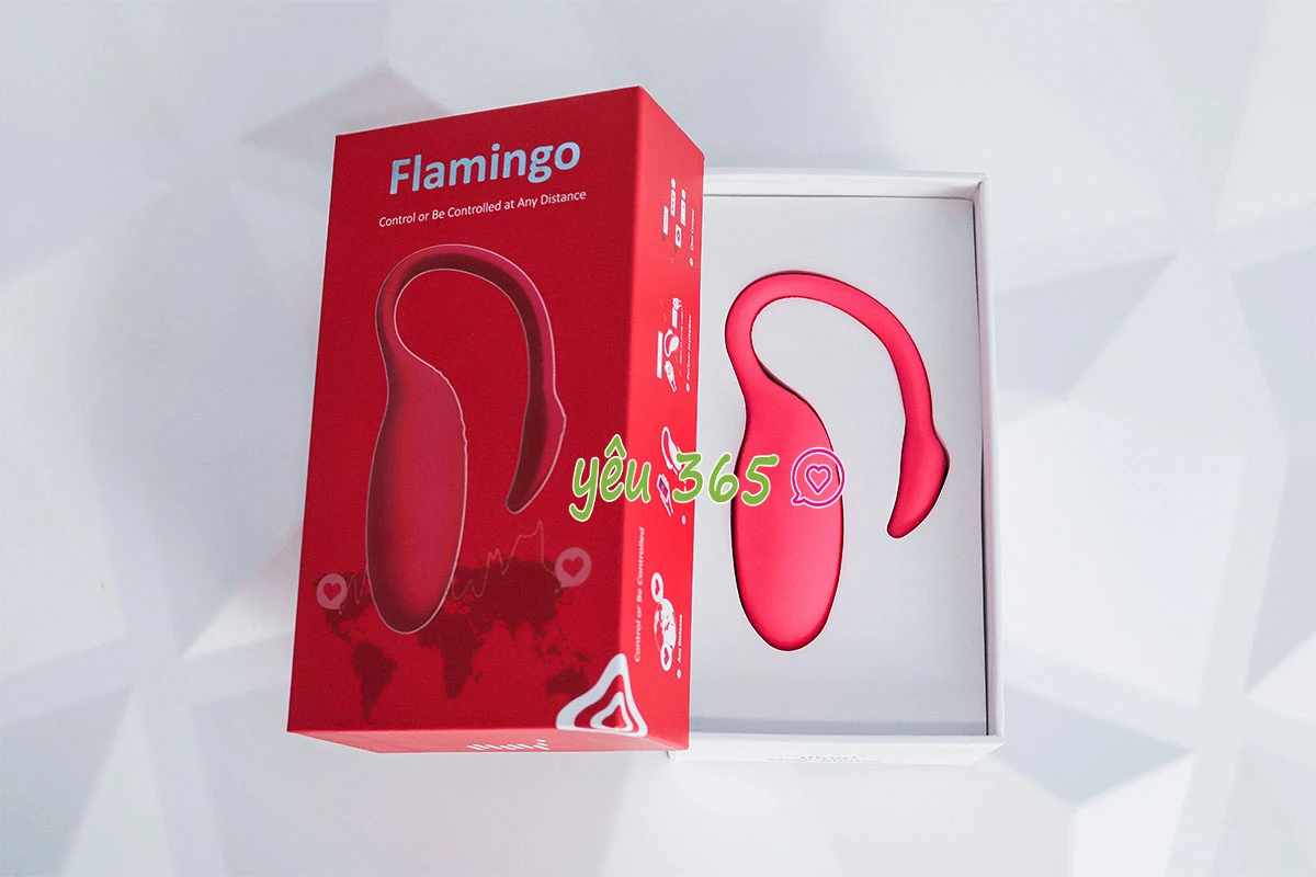 Trứng rung tình yêu thiên nga Flamingo sử dụng Smartphone ➩ Chính hãng