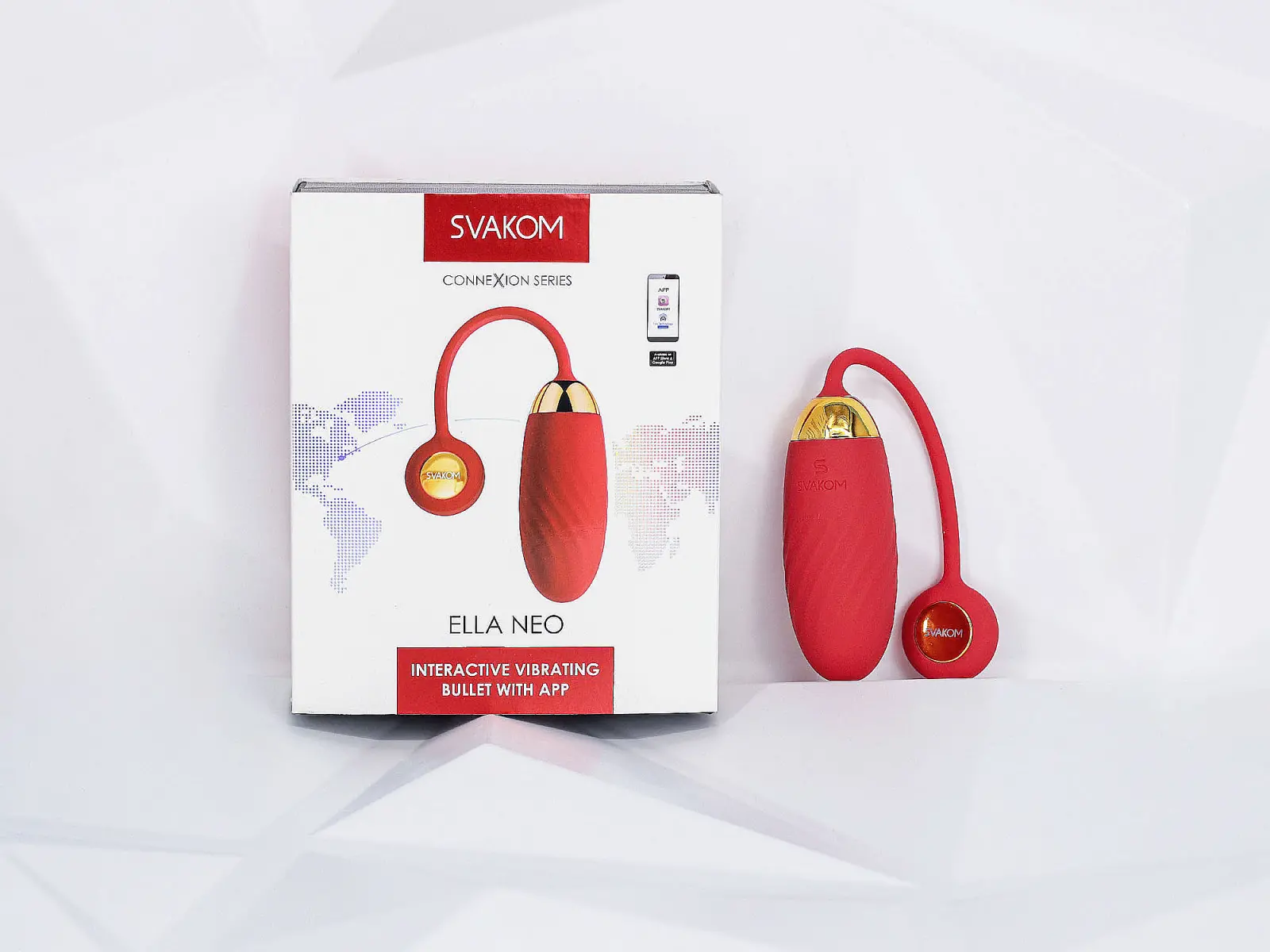Trứng rung t&igrave;nh y&ecirc;u Svakom Ella Neo điều khiển Smartphone