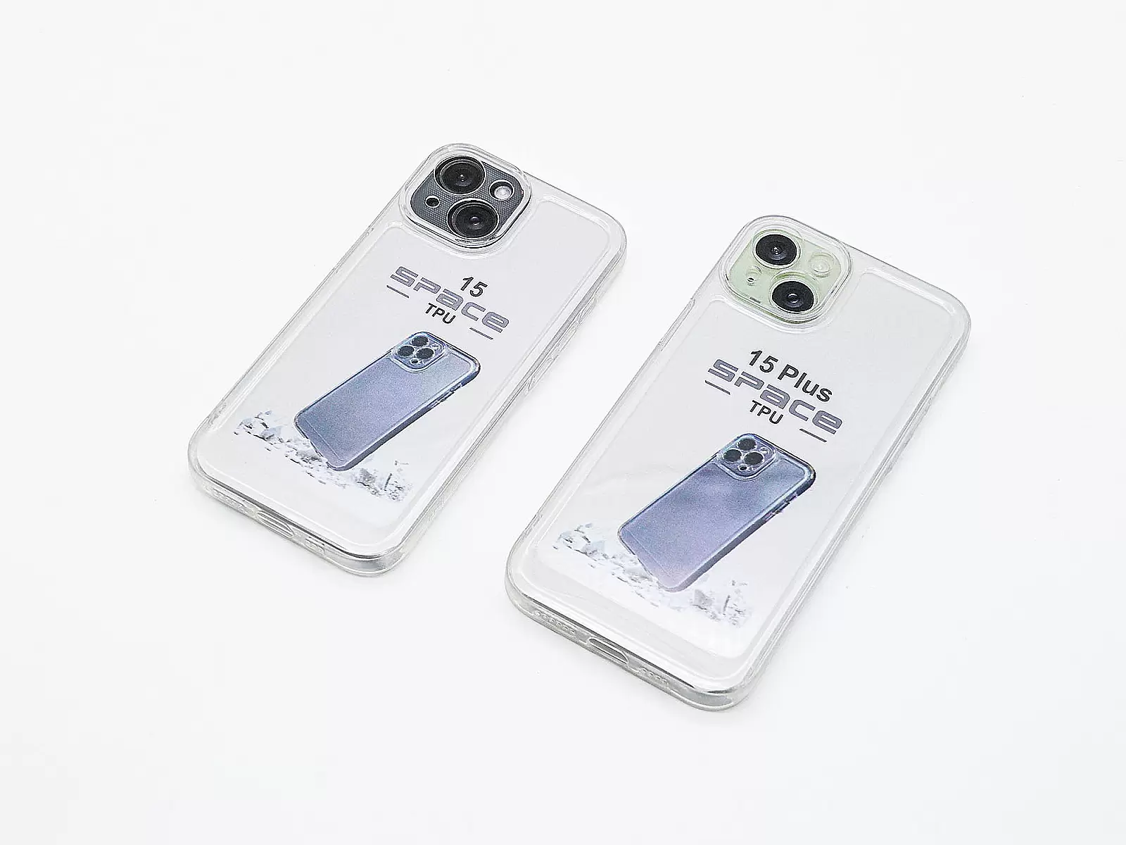 Ốp lưng trong suốt TPU Space cho iPhone 15 Plus