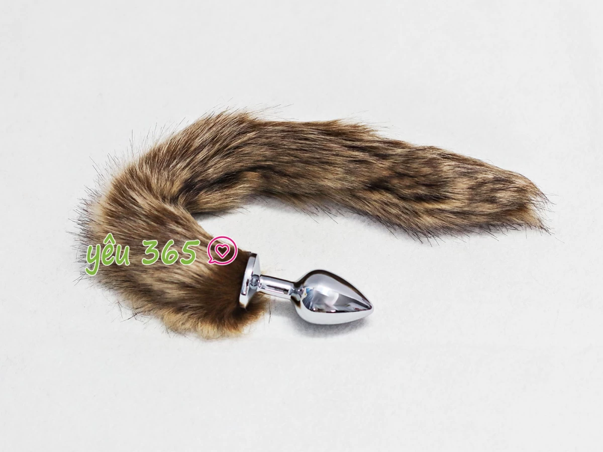 Sextoy mát xa kích thích hậu môn đuôi chồn