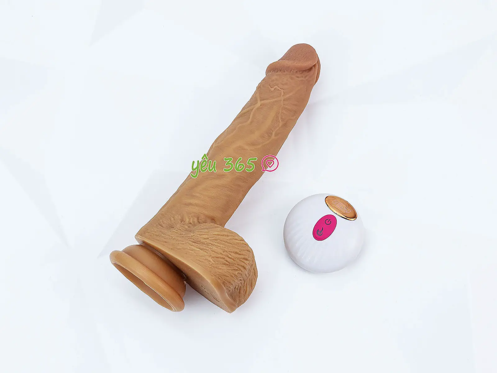 Dương vật giả có đế đa năng Yeain Real Dildo to dài