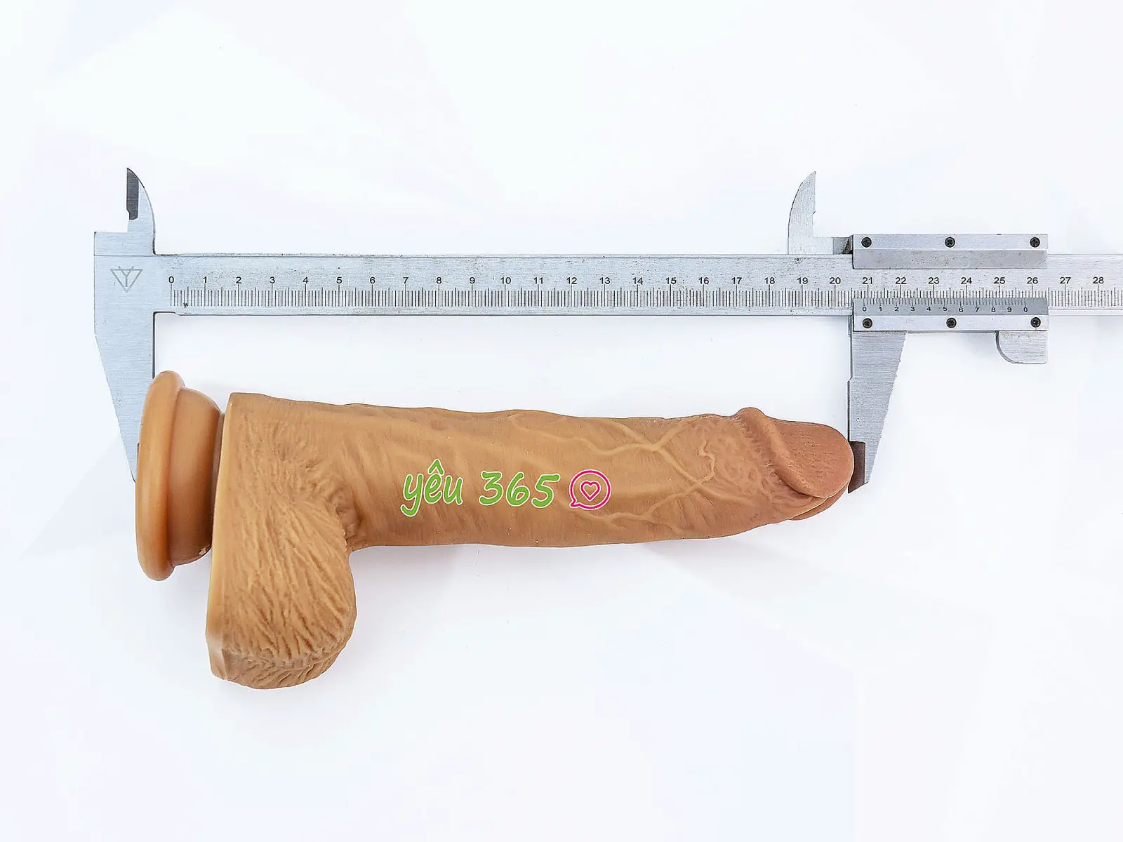 Dương vật giả có đế đa năng Yeain Real Dildo to dài