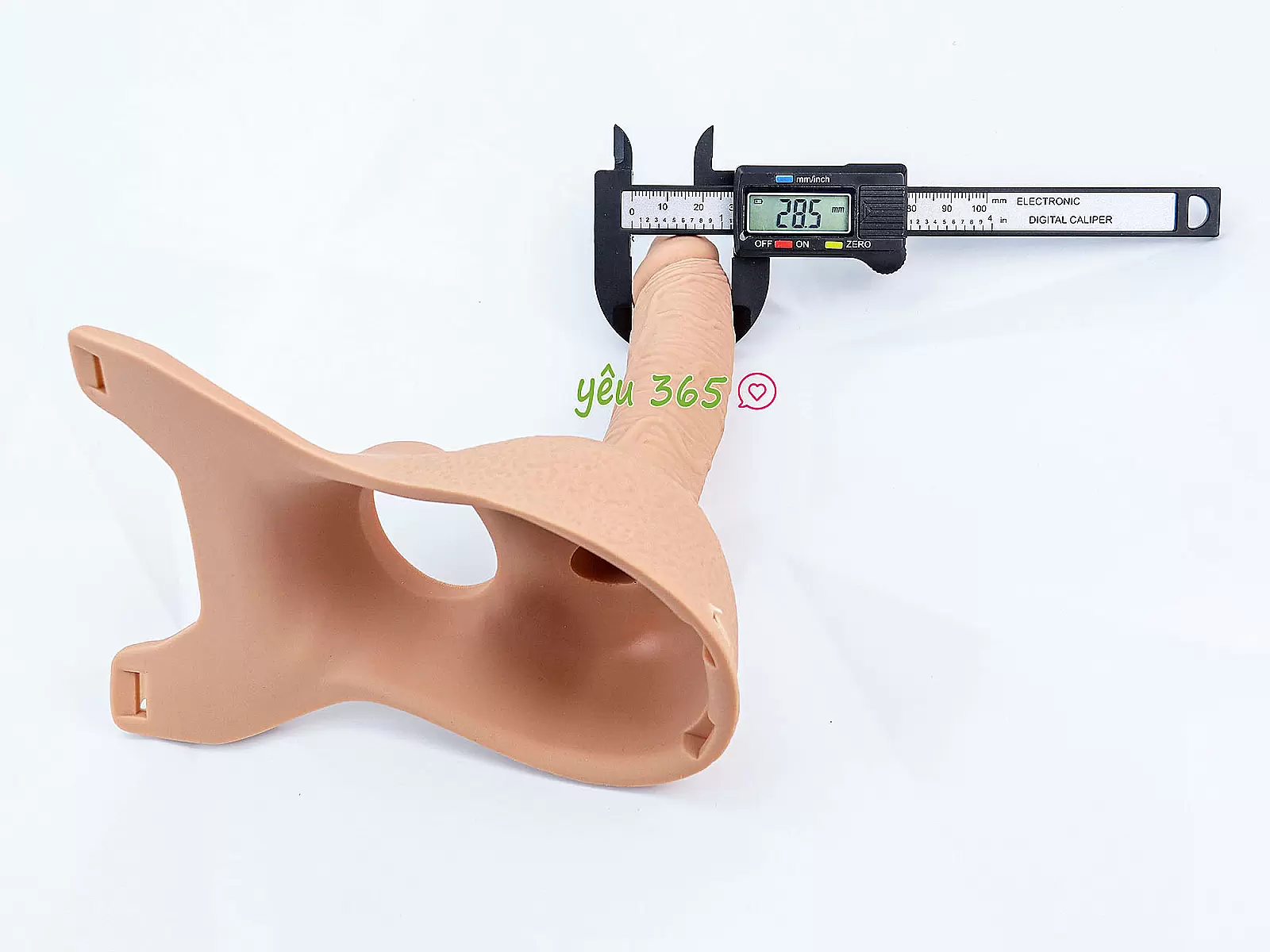 Dương vật giả dây đeo 2 đầu kết hợp