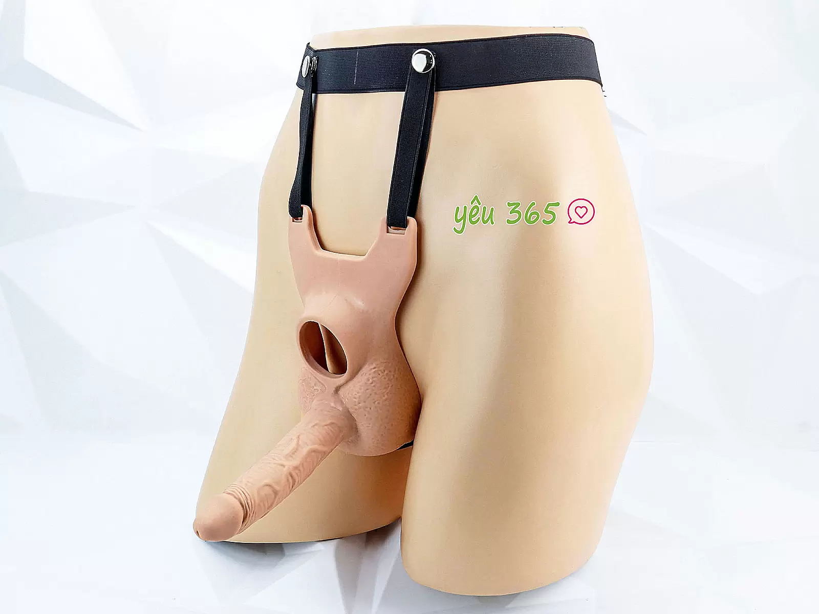 Dương vật giả dây đeo 2 đầu kết hợp