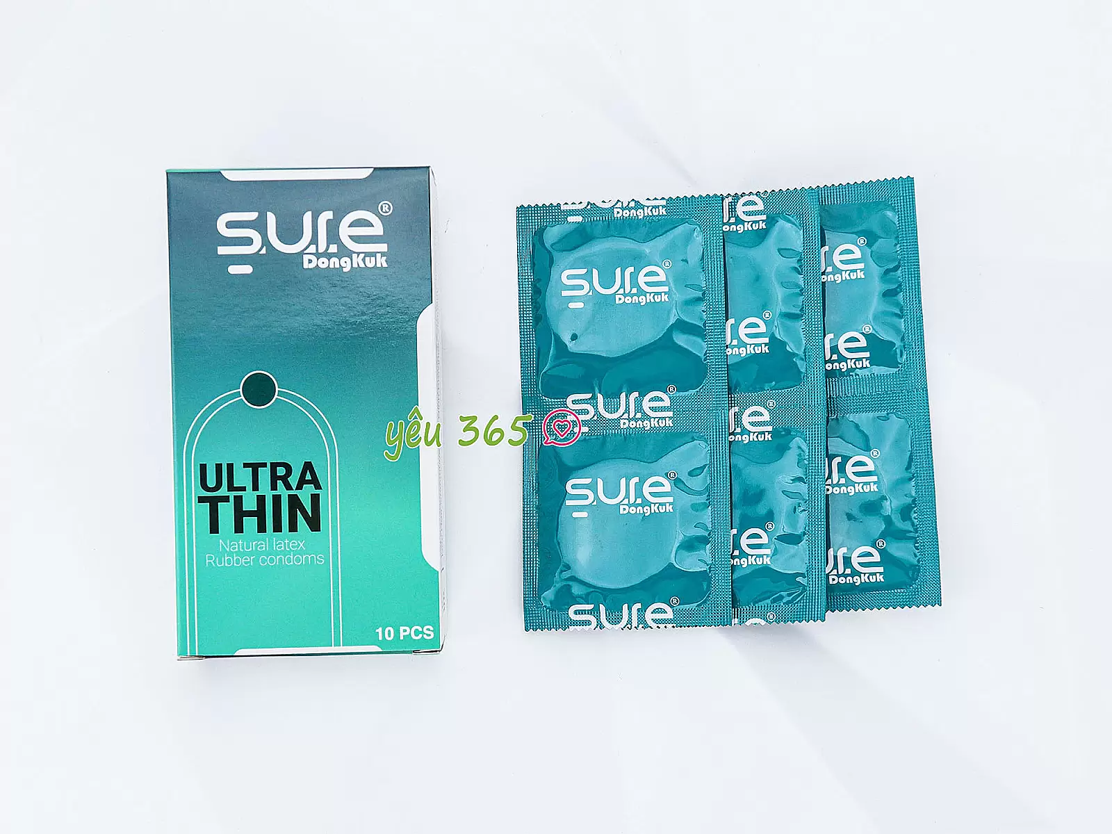 Bao cao su Sure DongKuk Ultra Thin mỏng nhẹ, chân thật