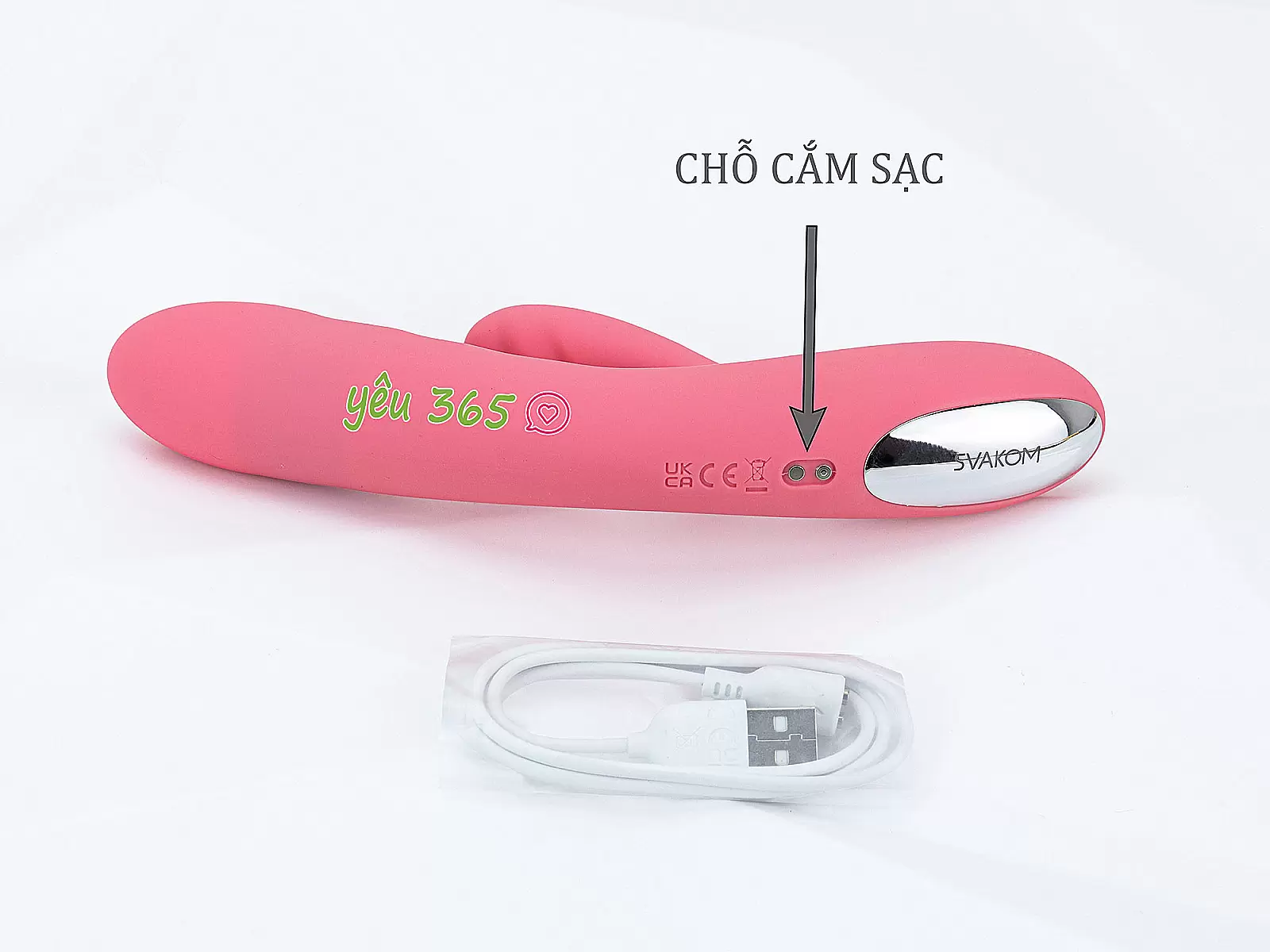 Máy mát xa điểm G Svakom Avery rung thụt chuẩn USA