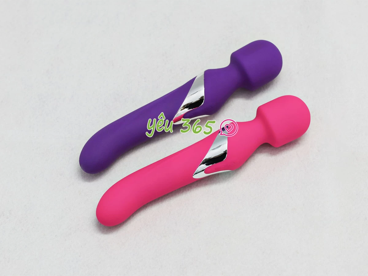 Máy mát xa điểm G 2 đầu có bi xoay Aphojoy pin sạc