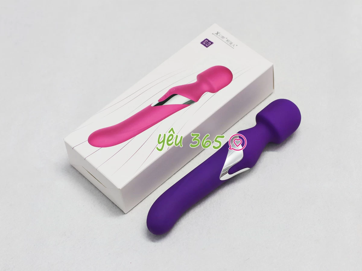 Máy mát xa điểm G 2 đầu có bi xoay Aphojoy pin sạc