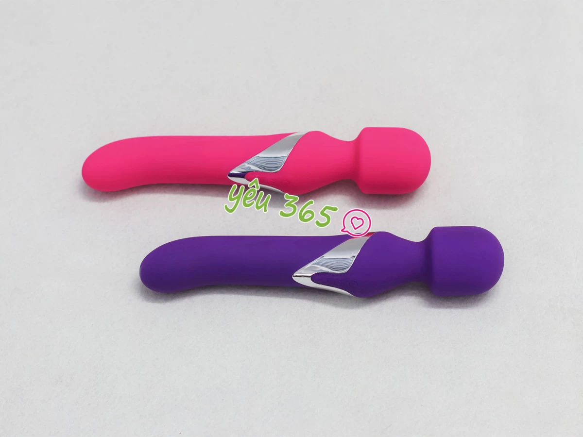 Máy mát xa điểm G 2 đầu có bi xoay Aphojoy pin sạc