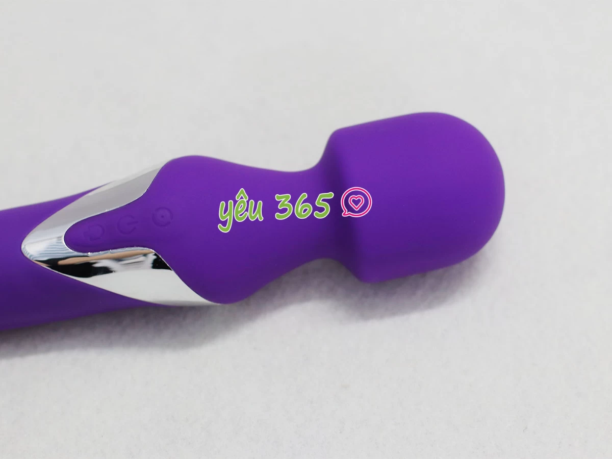 Máy mát xa điểm G 2 đầu có bi xoay Aphojoy pin sạc