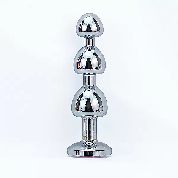 Dụng cụ kích thích hậu môn 3 khấc inox