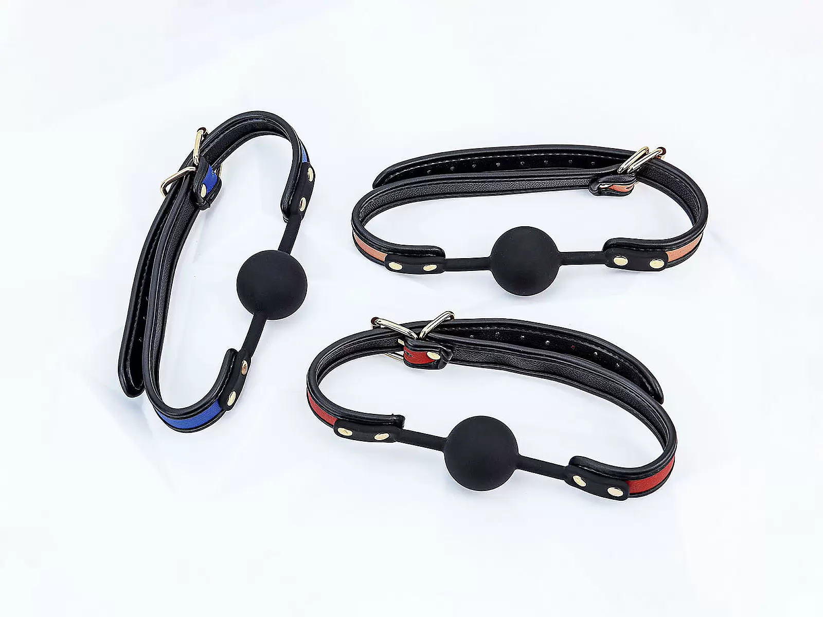 Đồ chơi bạo dâm khoá miệng silicon da 3 màu Luxury Fetish nhập khẩu uy tín | shop người lớn Yêu 365