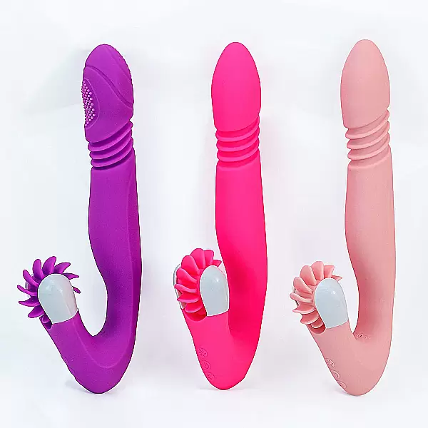 Lưỡi liếm điểm G Mannuo rung thụt nhiều chế độ