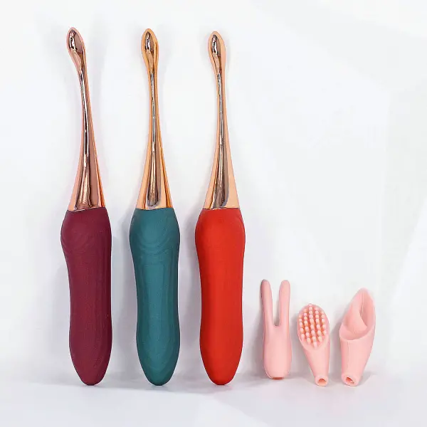 Máy mát xa điểm G 3 đầu pin sạc nhỏ gọn