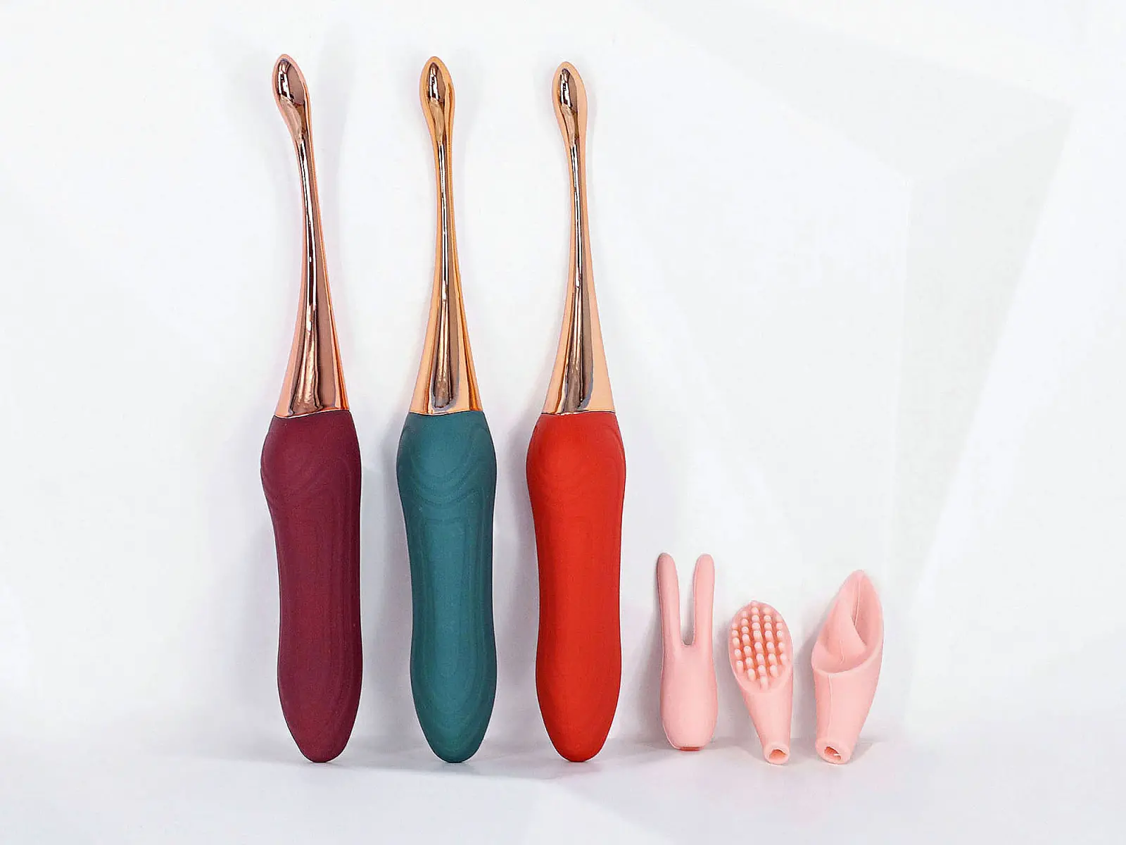 Yêu 365 | Máy mát xa điểm G 3 đầu pin sạc mini tiện lợi