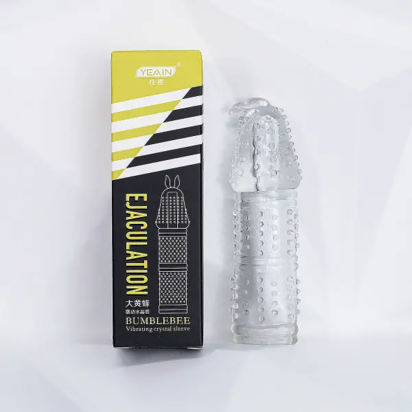 Bao cao su đôn dên gai rung đầu trong suốt