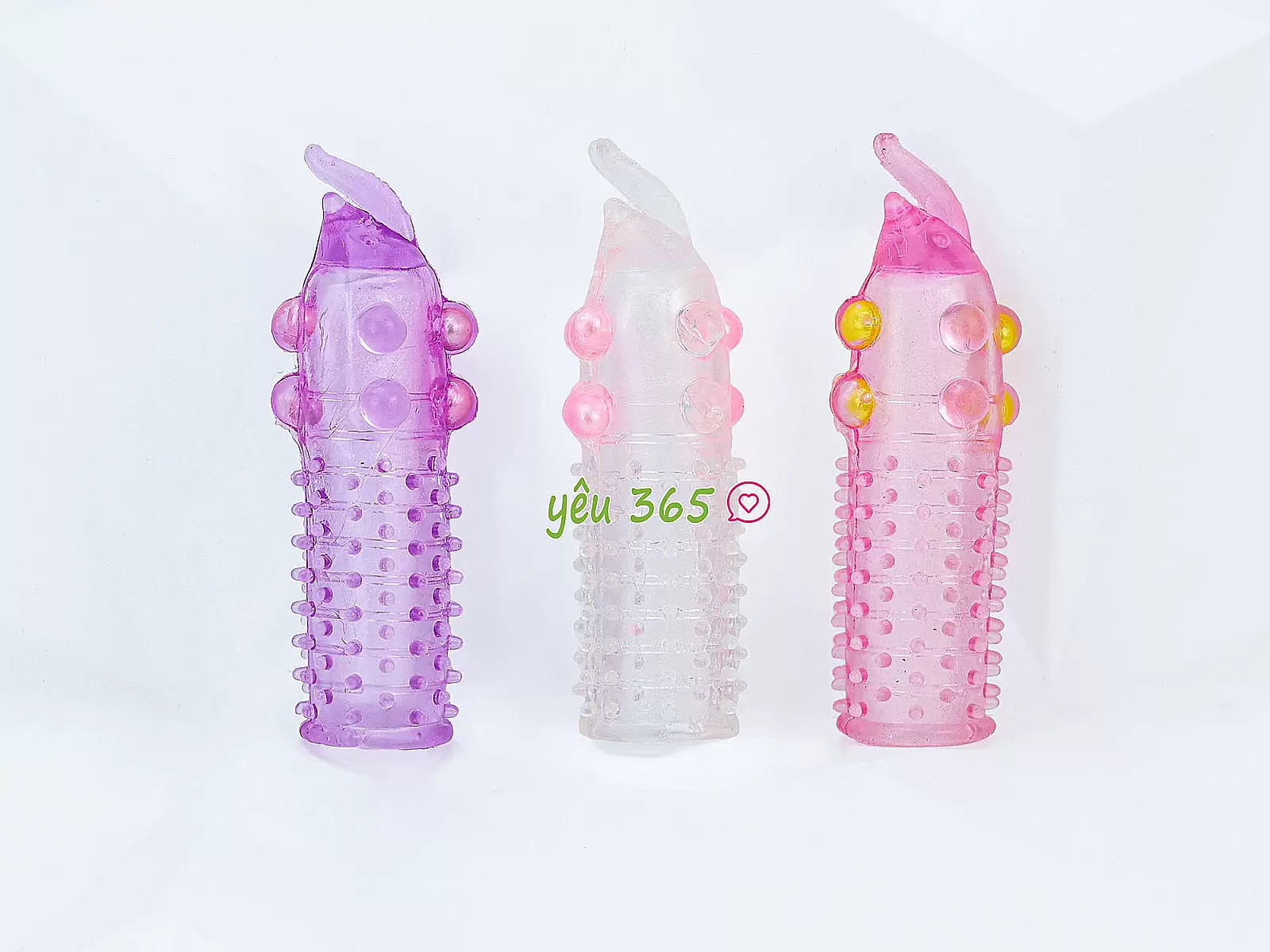 Bao cao su đôn dên gai bi 3 màu