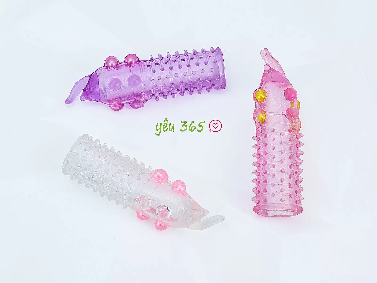 Bao cao su đôn dên gai bi 3 màu