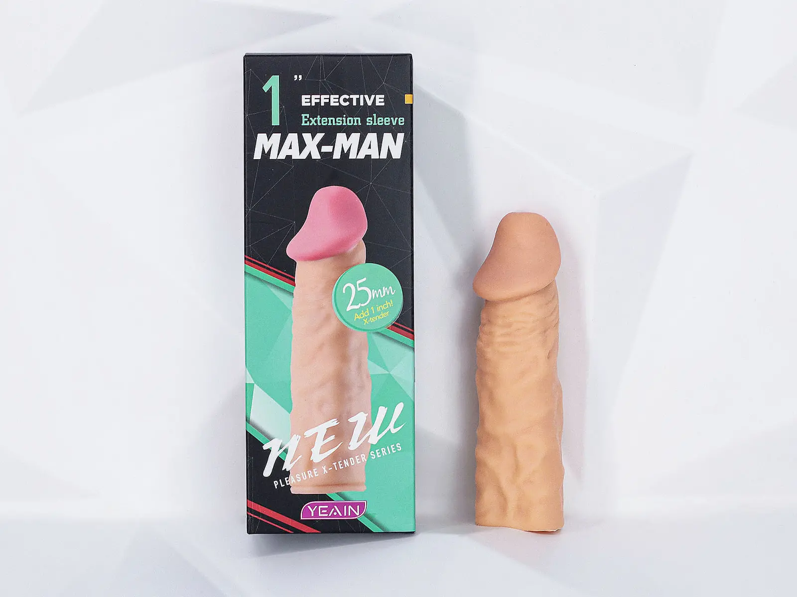 Bao cao su đôn dên Max Man tăng 2.5cm hàng authentic | Yêu 365 Yêu 365