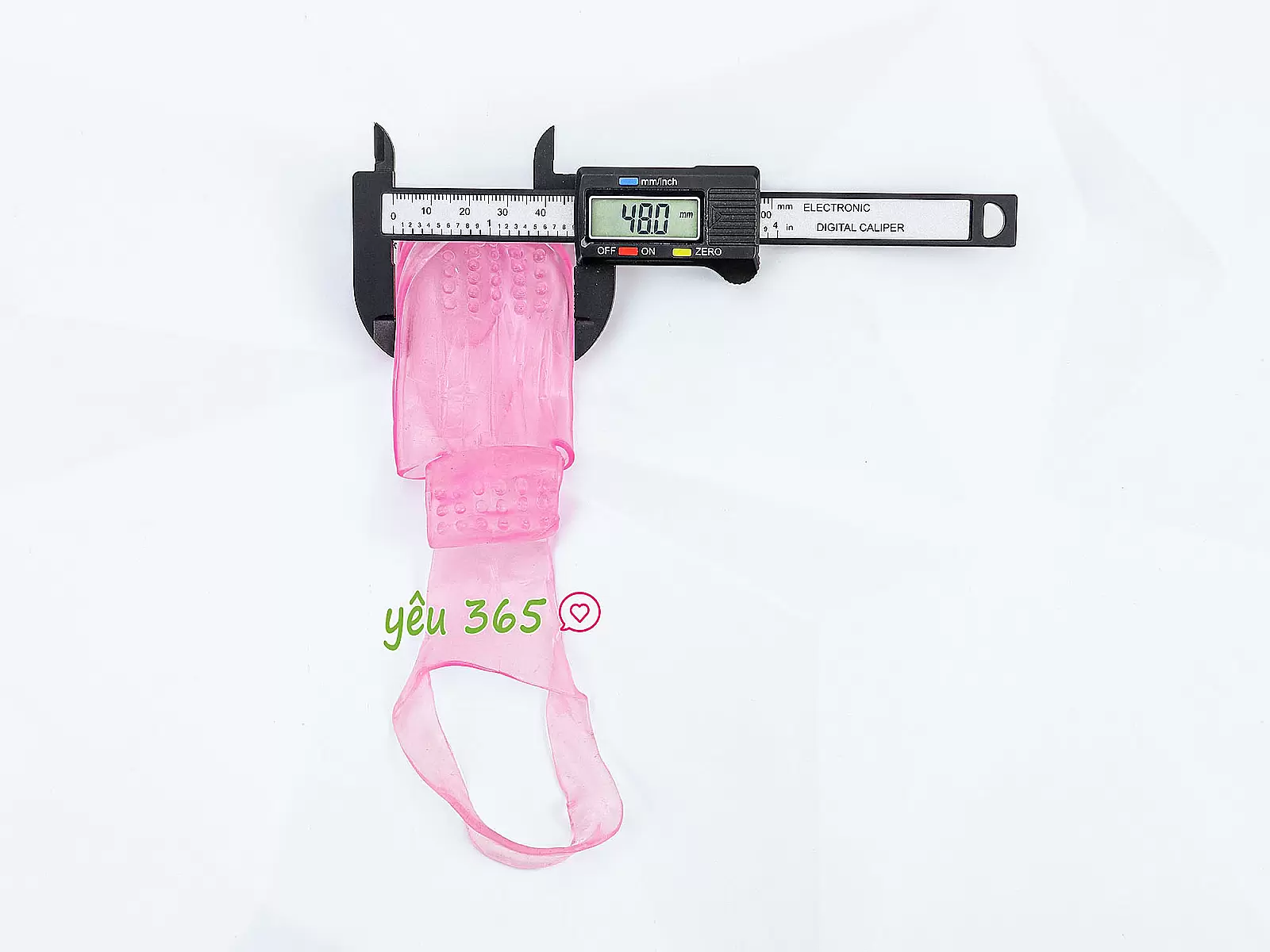 Bao silicone có rung đeo ngón tay kích thích vùng kín