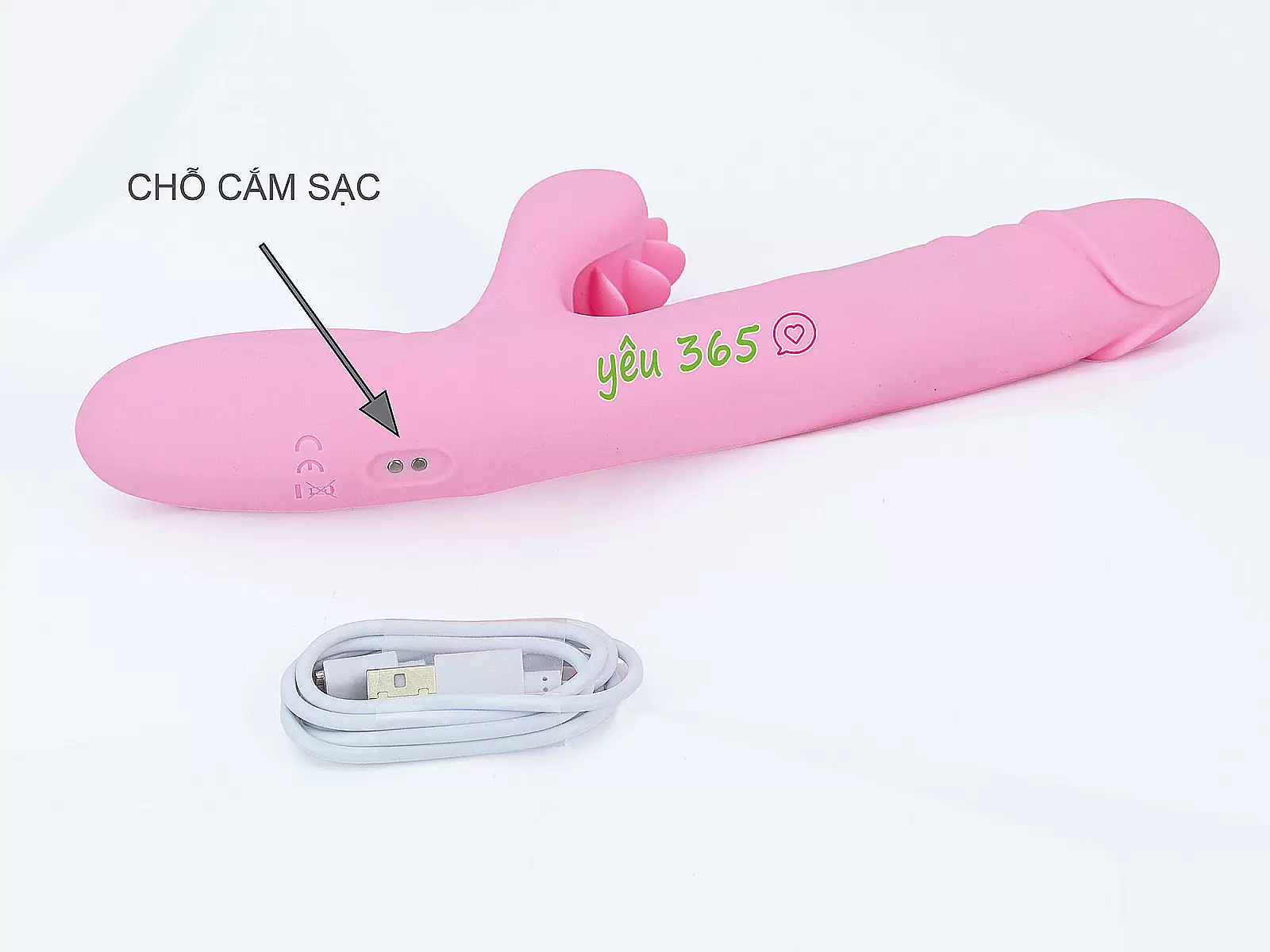 Máy massage Yeain Vibrators xoay – thụt – rung – liếm – sưởi ấm cảm ứng