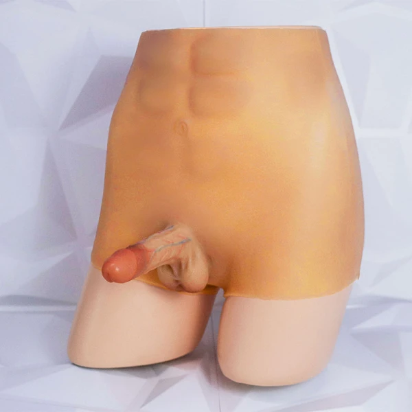 Quần dương vật giả size nhỏ đặc ruột siêu mềm có múi