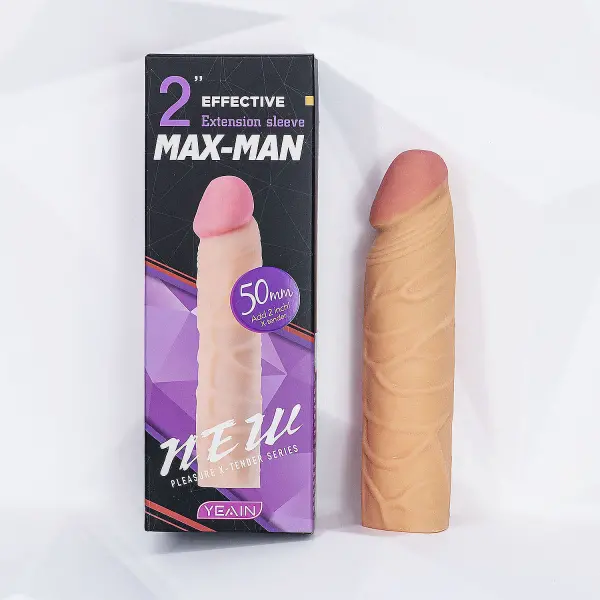 Bao cao su đôn dên Max Man có gân tăng 2 inch