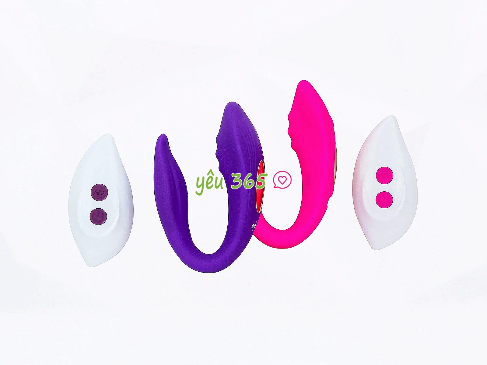 Thiết bị rung điện mạnh trứng hai đầu Enjoy có điều khiển từ xa