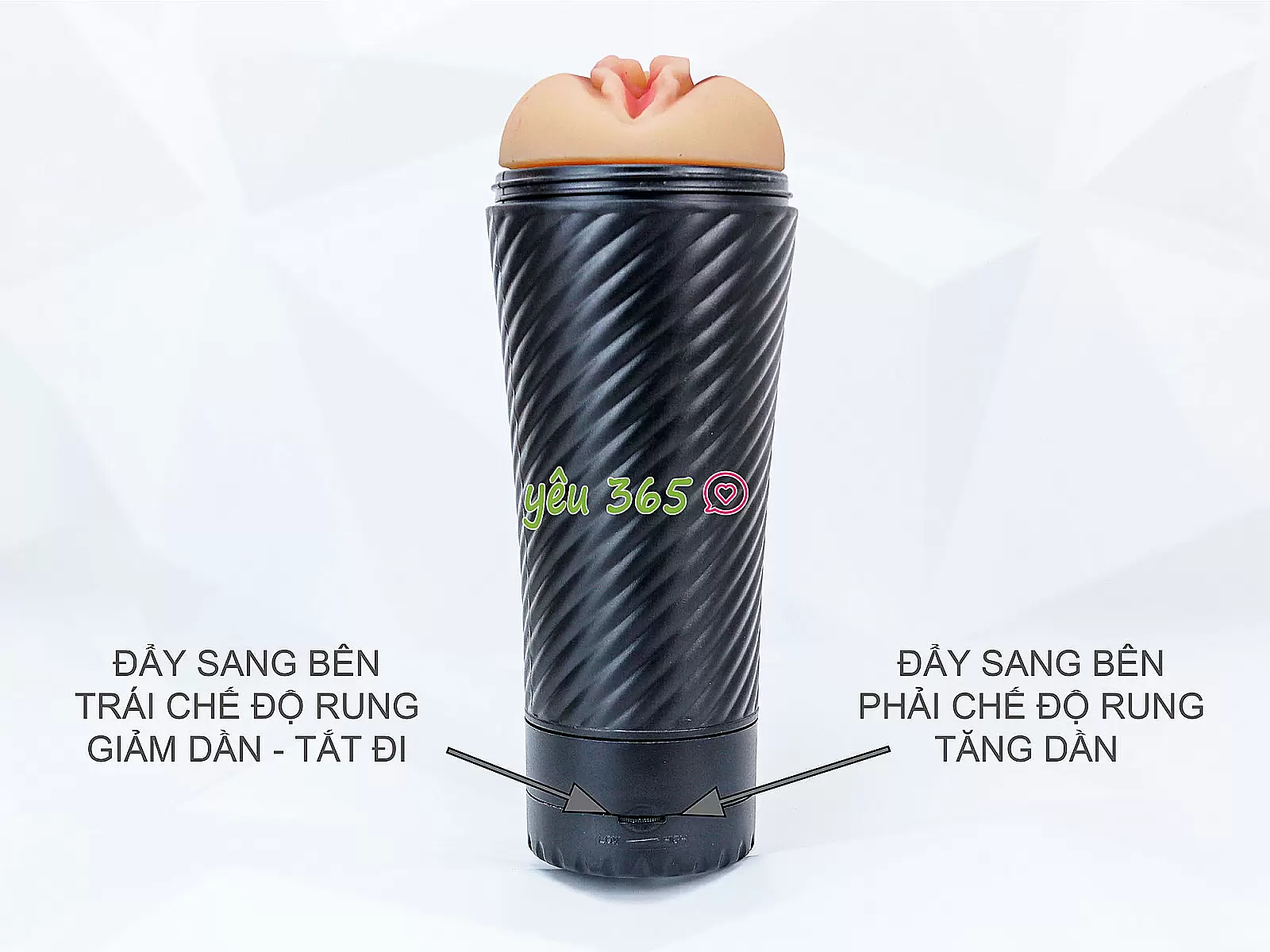 Âm đạo giả đèn pin Pink Pussy có rung