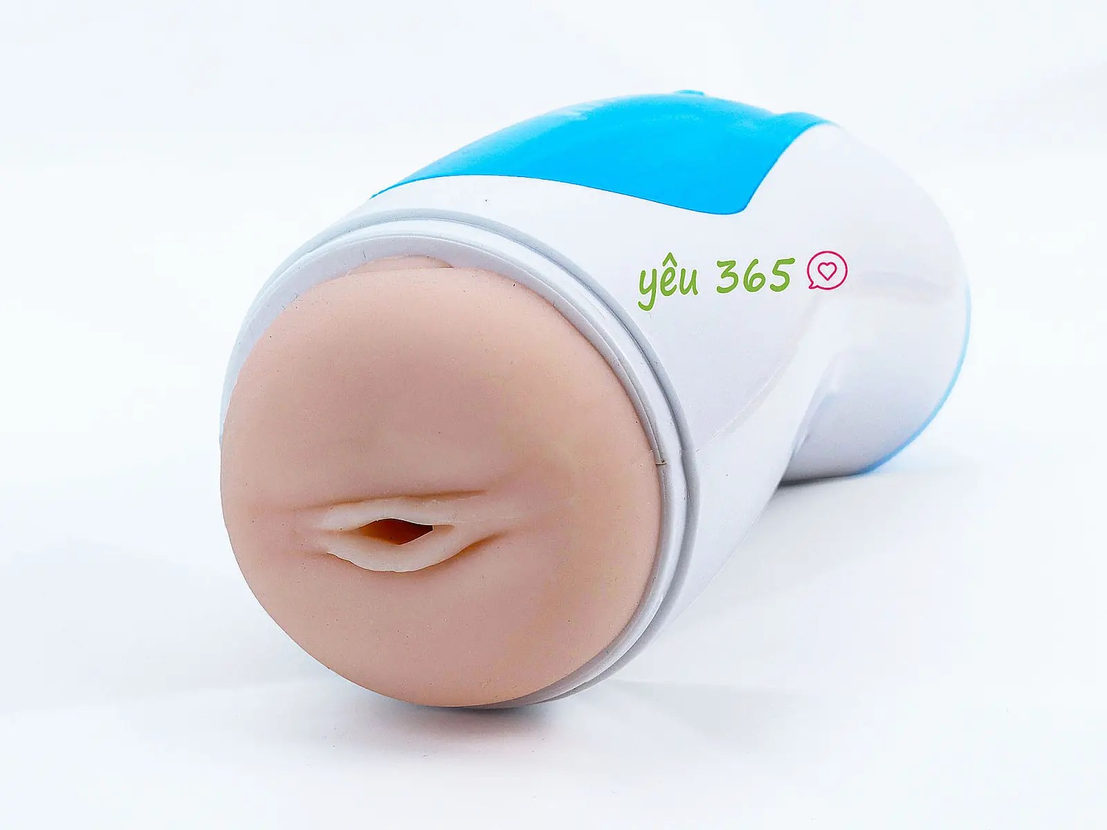 Âm đạo giả cup DMM Touch 2 có đế rung và phát tiếng rên