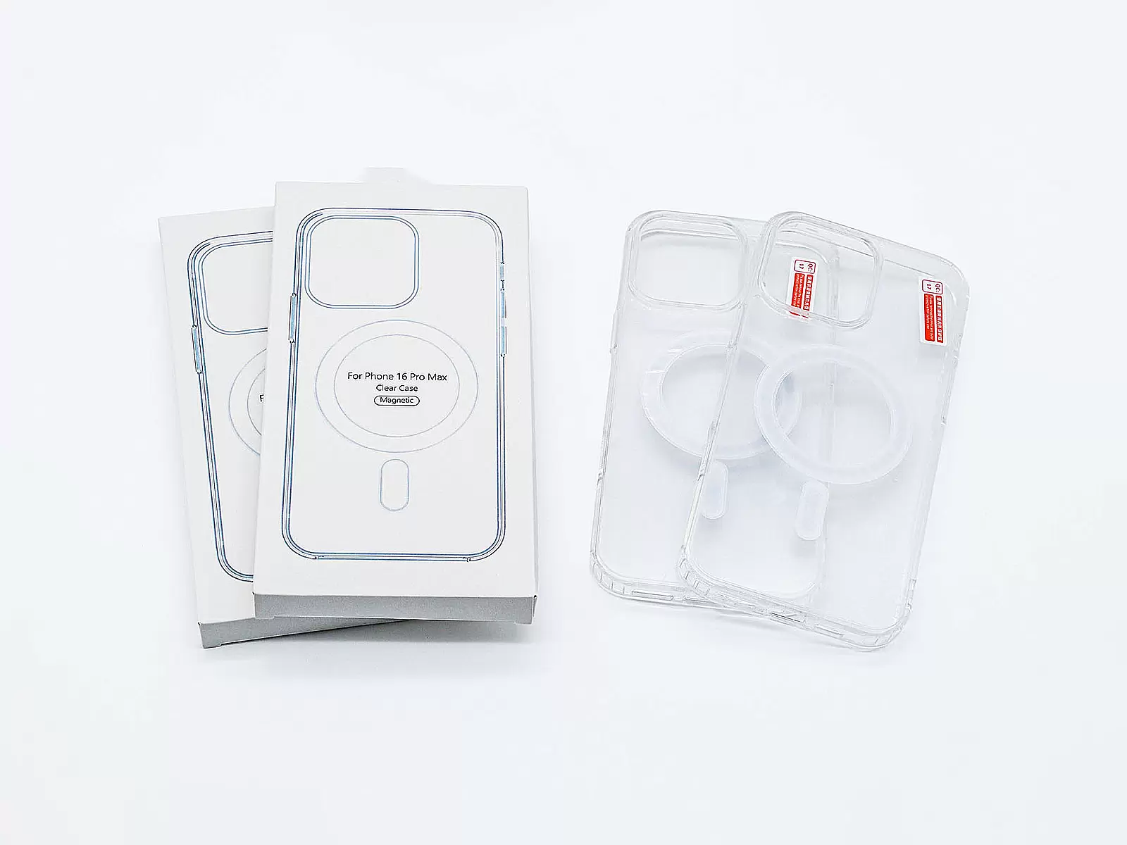 Ốp lưng iPhone 16 Pro Max Clear Case Magnetic trong suốt đẳng cấp