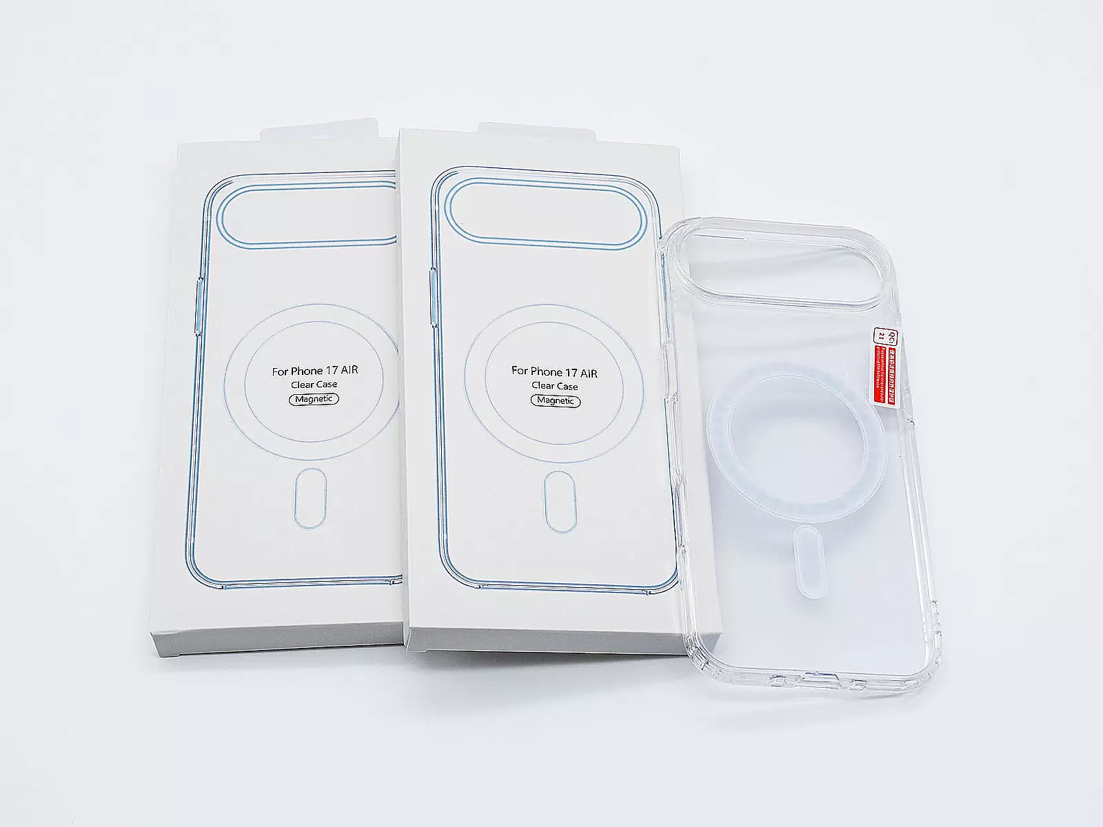 Ốp lưng Clear Case Magnetic trong suốt dành cho iPhone 17 Air