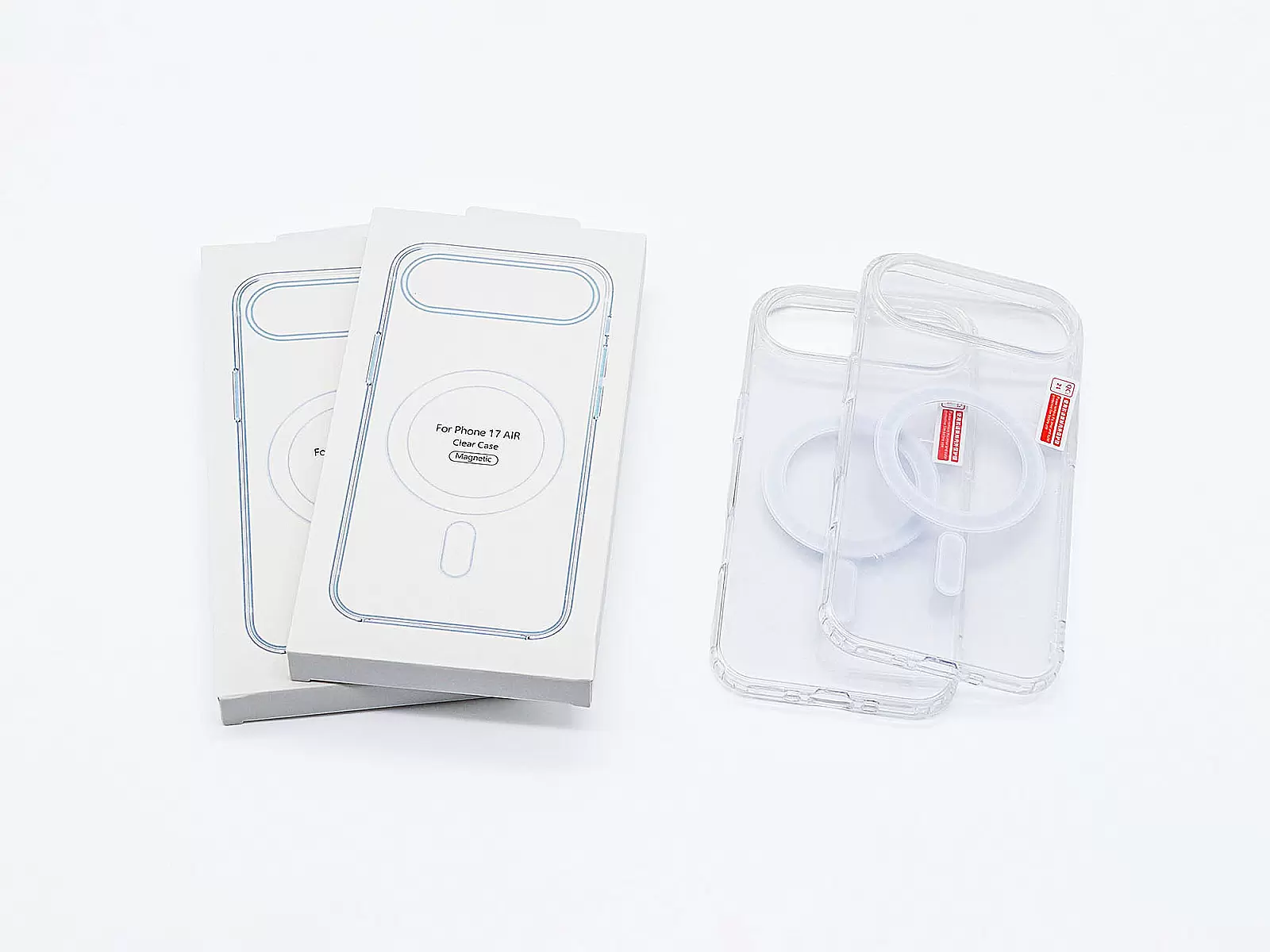 Ốp lưng iPhone 17 Air Clear Case Magnetic trong suốt hàng authentic | Yêu 365 Yêu 365