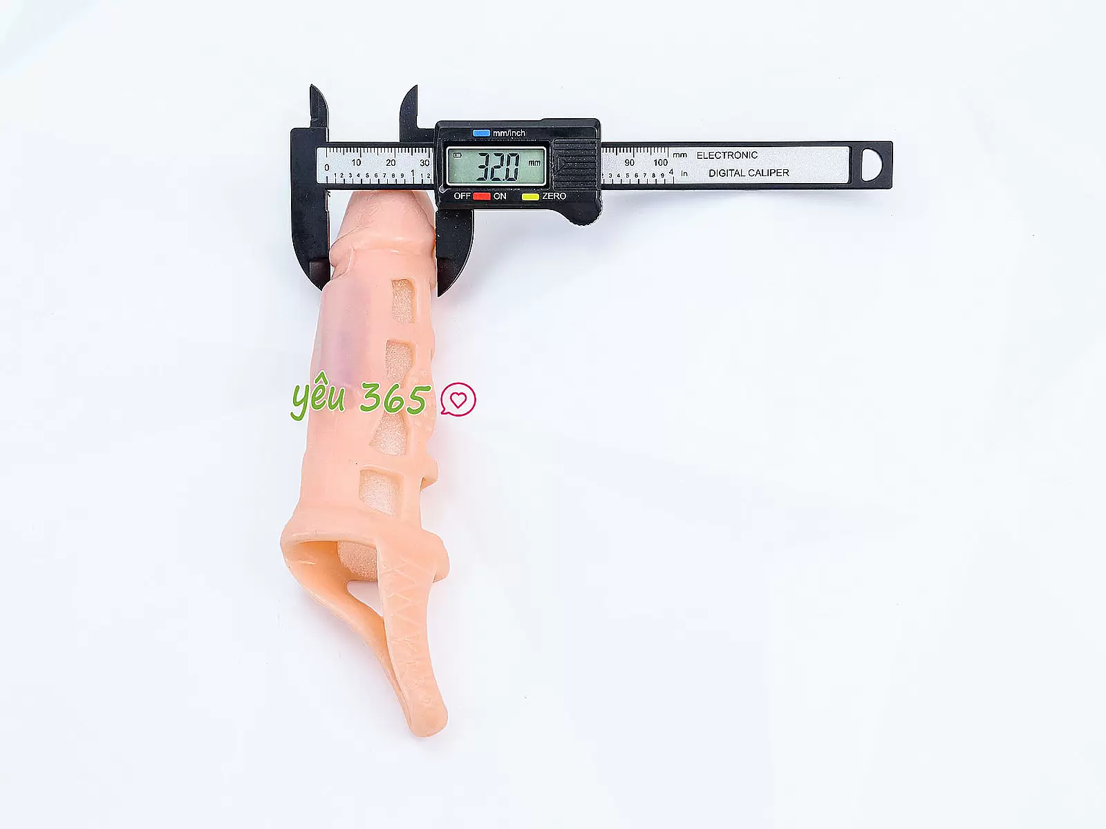 Bao cao su donzen lưới MEN Extension có quai đeo thân rung