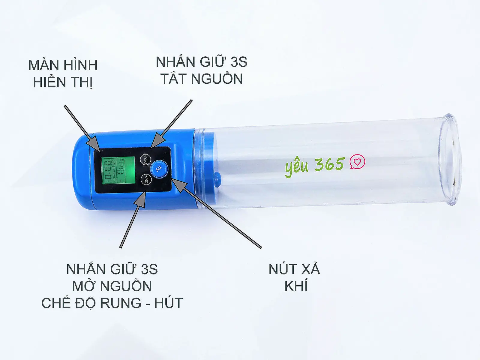 Máy tập dương vật tự động LG-108