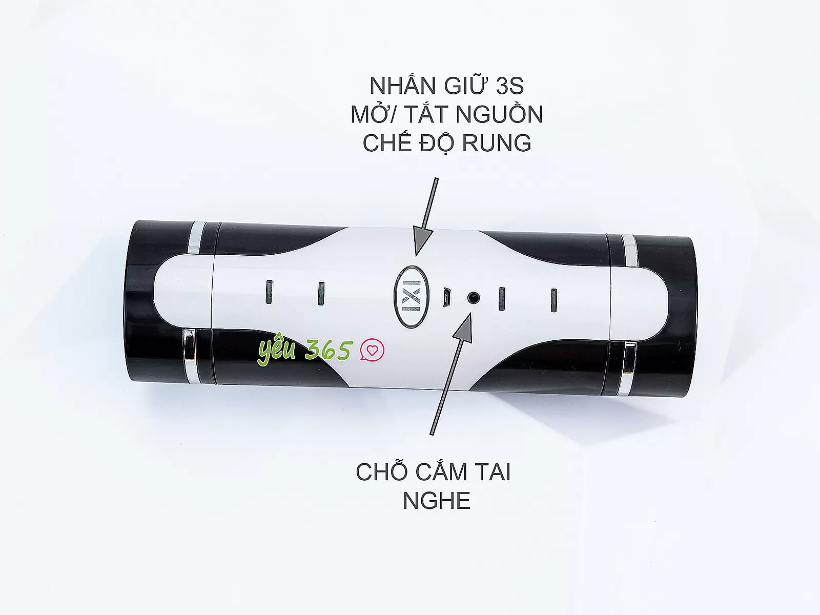 Âm đạo giả kết hợp miệng giả Favorite rung kích thích