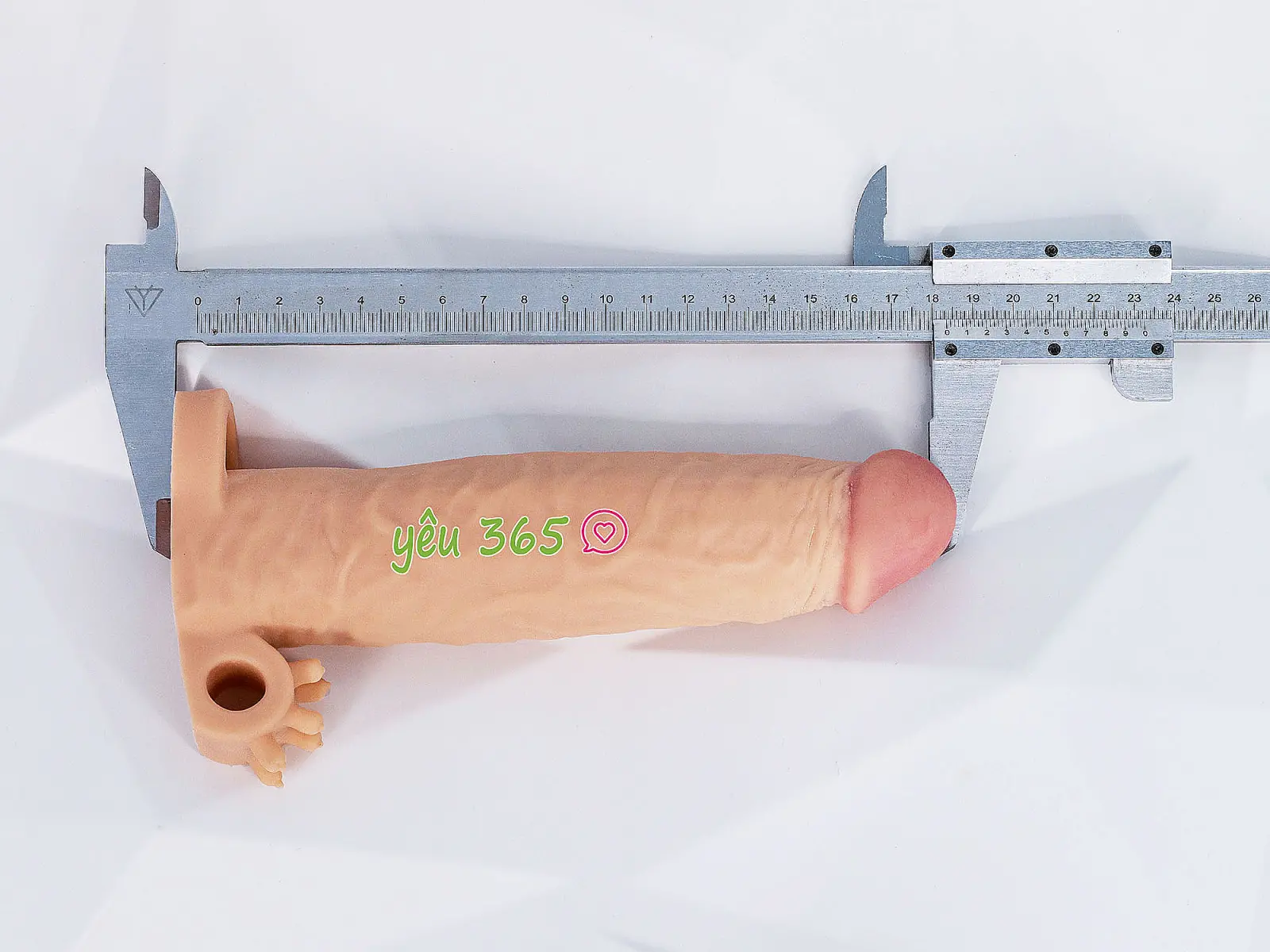 Bao cao su đôn dên Pleasure X-Tender có quai đeo rung gốc