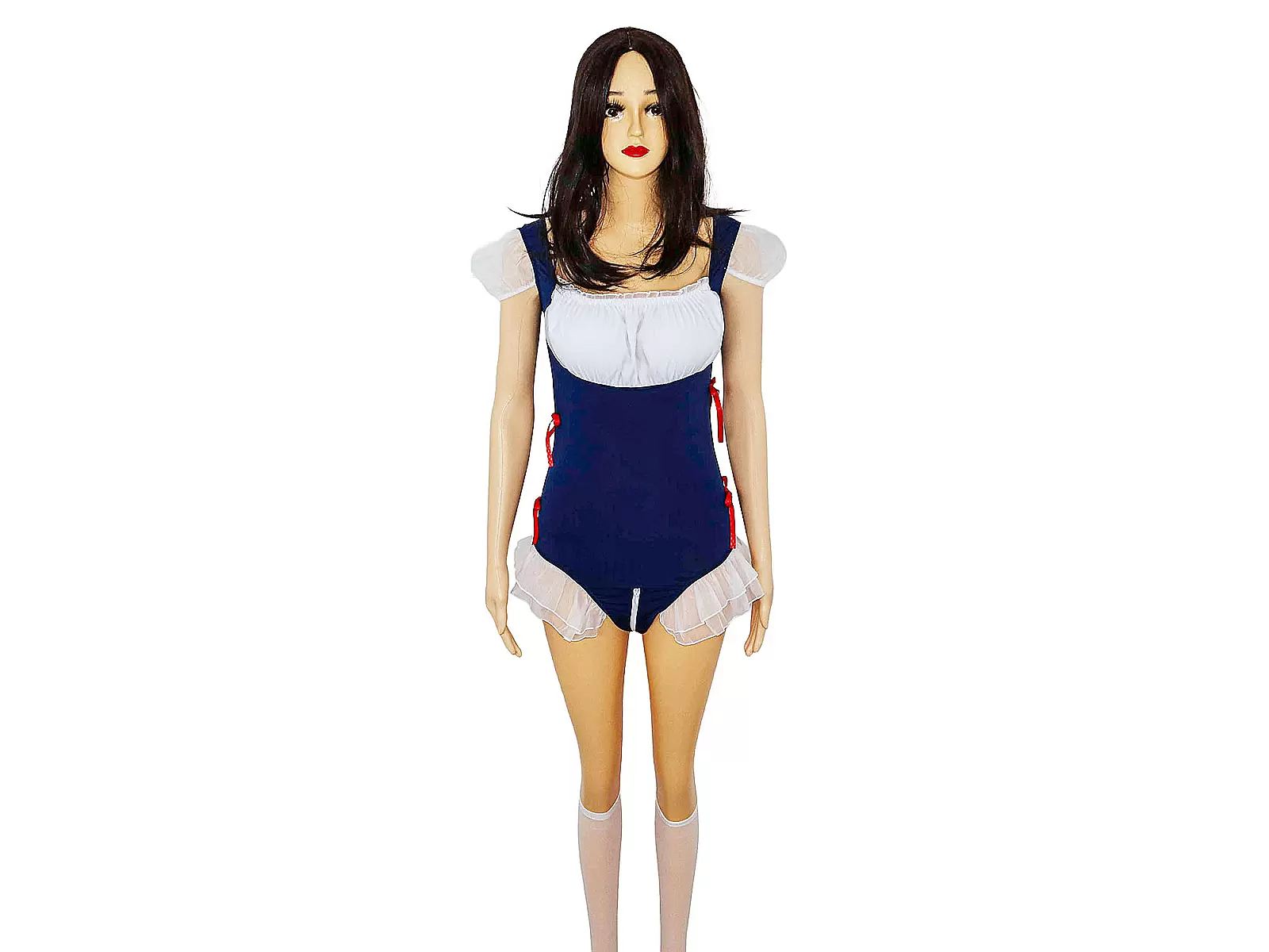 Bộ đồ chơi bạo dâm váy liền thân COSPLAY quyến rũ mini