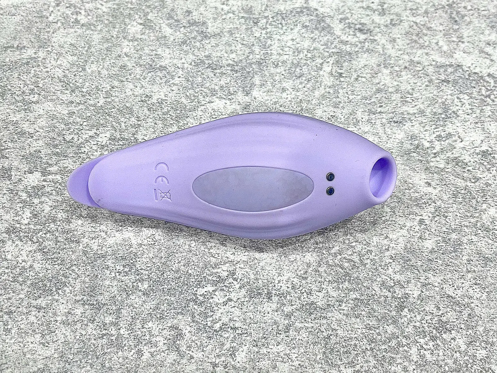 Thanh lý - Lưỡi liếm Vibrator rung hút nhỏ gọn hoạt động bình thường, bị dính keo dơ nhẹ