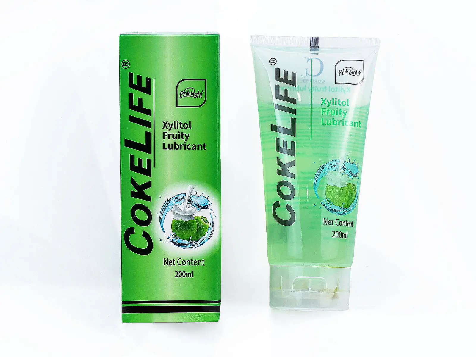 Gel bôi trơn hương dừa COKELIFE Xylitol Fruity Lubricant 200ml pin sạc đặc biệt
